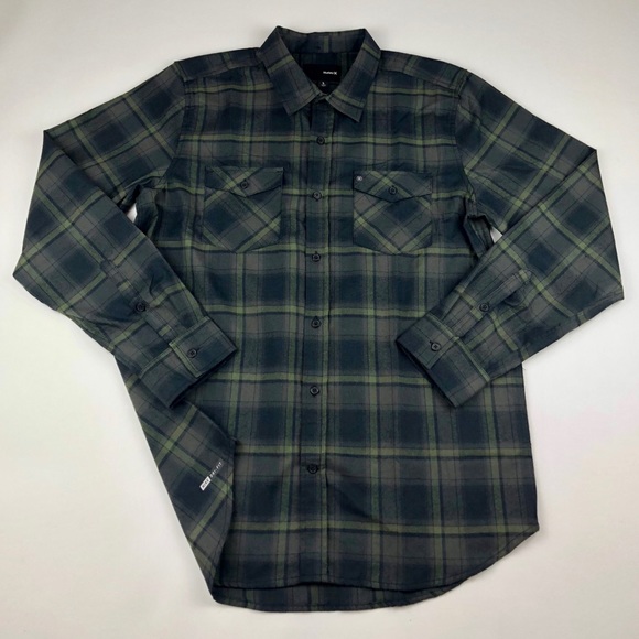 Hurley Other - Hurley Nike Dri-Fit Button Down Shirt Men’s Large